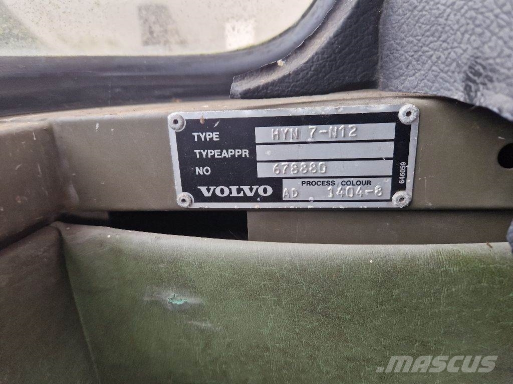 Volvo N10 6x6 平板车