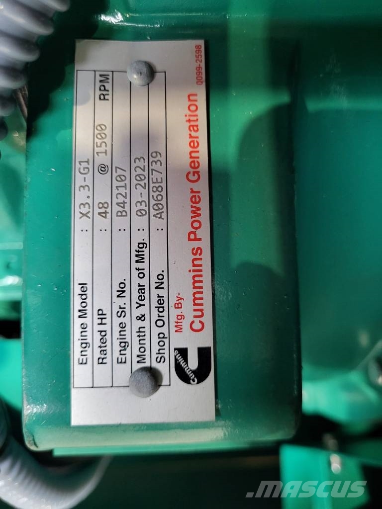 Cummins C38D5Q ディーゼル発電機