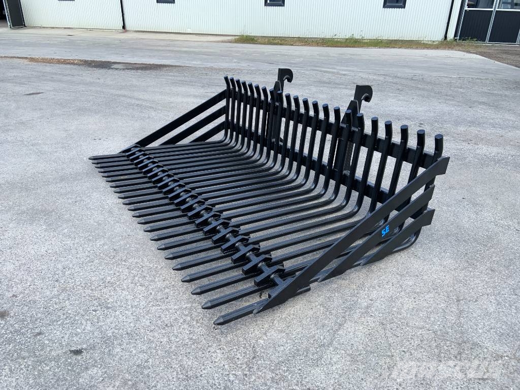 SE Equipment nya stengrepar med Stora BM fäste Accesorios para cargador frontal