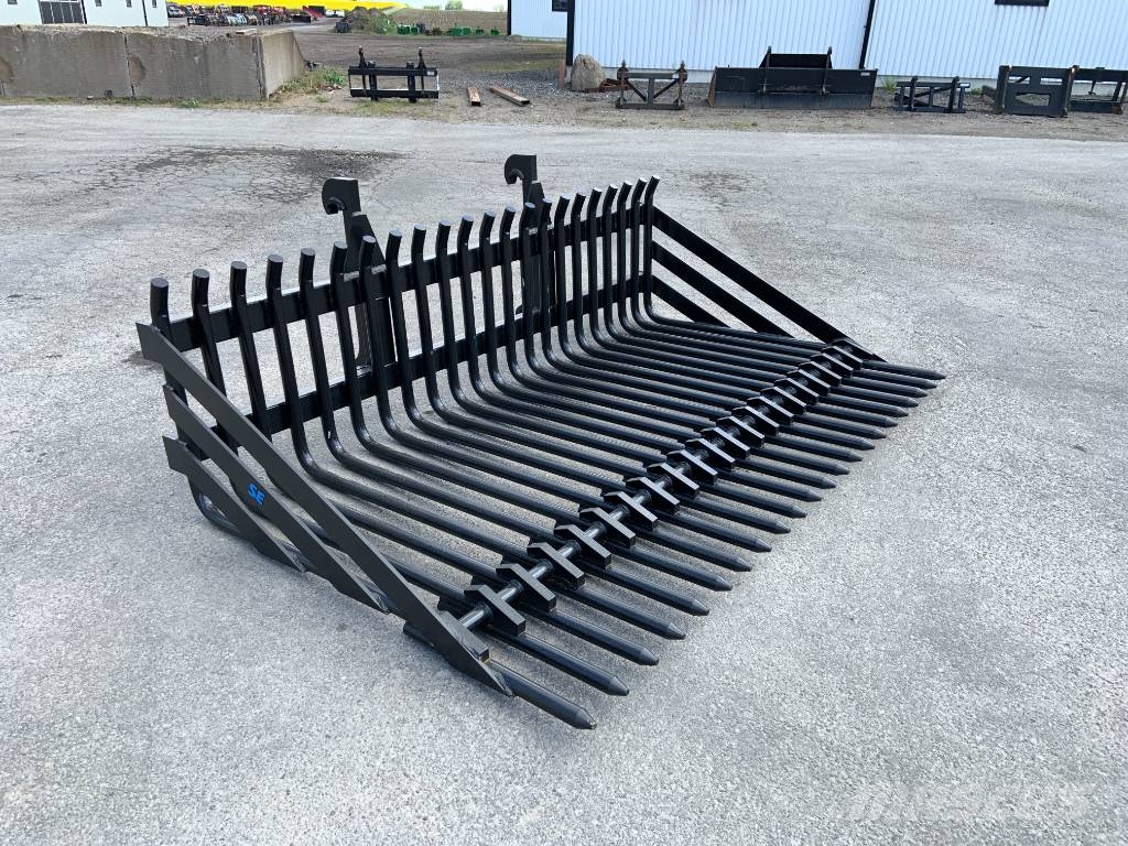 SE Equipment nya stengrepar med Stora BM fäste Accesorios para cargador frontal
