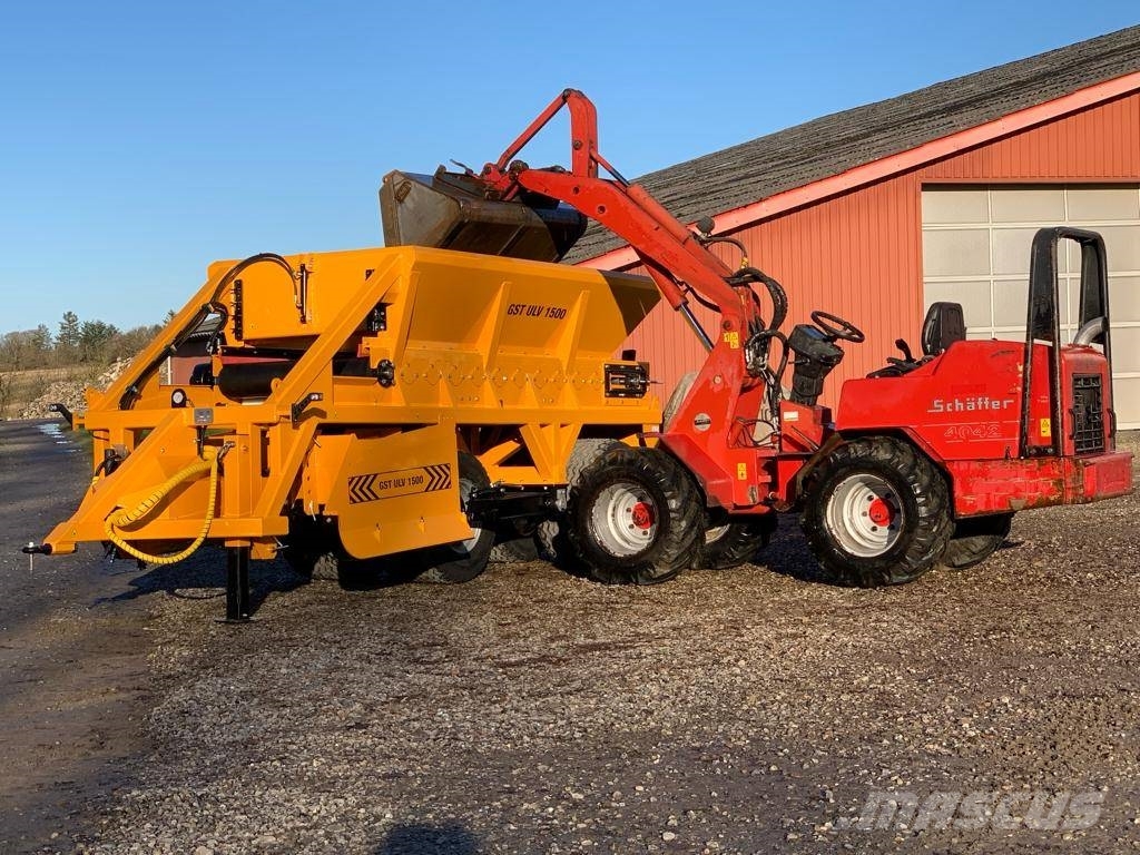 Båndvogn Grus udlægger vogn GST ULV 1500 Graders