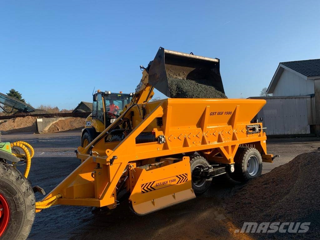 Båndvogn Grus udlægger vogn GST ULV 1500 Graders