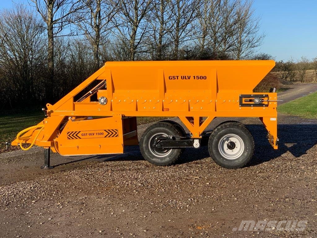 Båndvogn Grus udlægger vogn GST ULV 1500 Graders