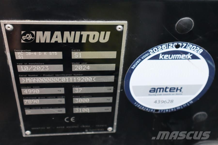 Manitou MC25-4 Valid Inspection, *Guarantee! Diesel, 4x4 D شاحنات الطرق الوعرة