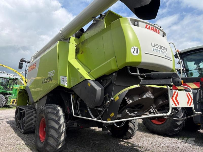 CLAAS LEXION 760 TERRA TRAC Leikkuupuimurit