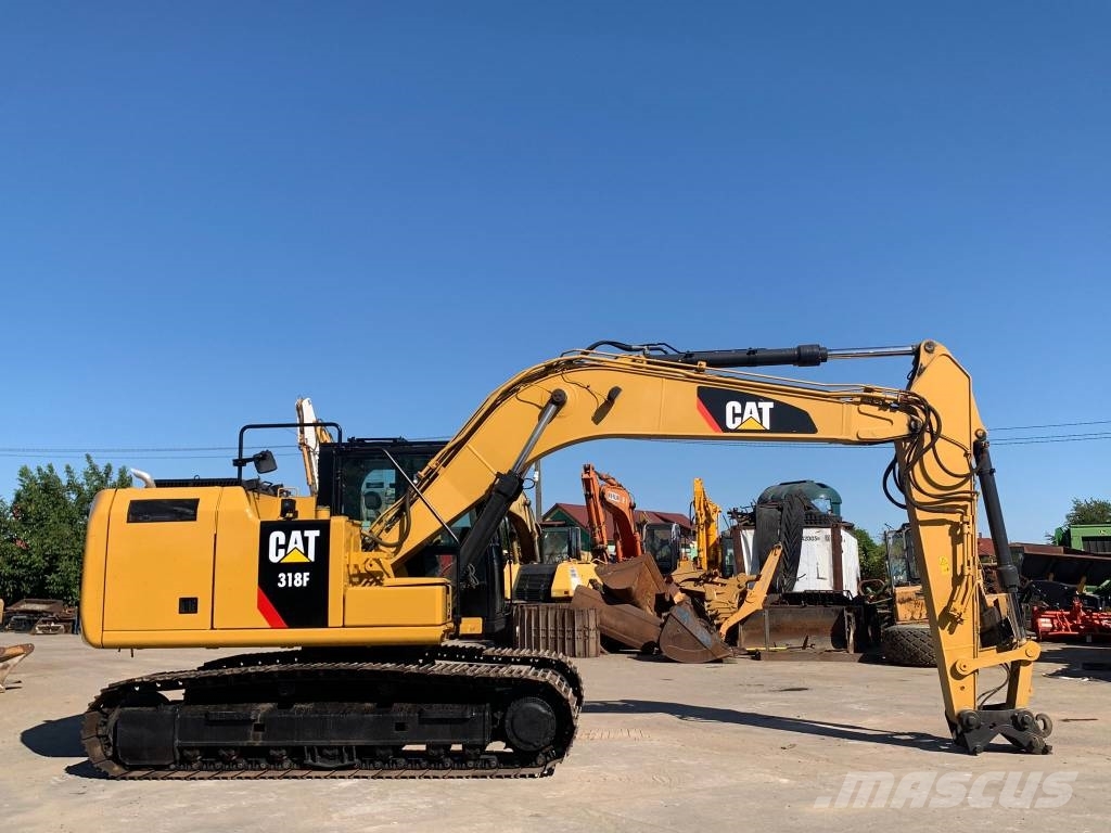 CAT 318F Rupsgraafmachines