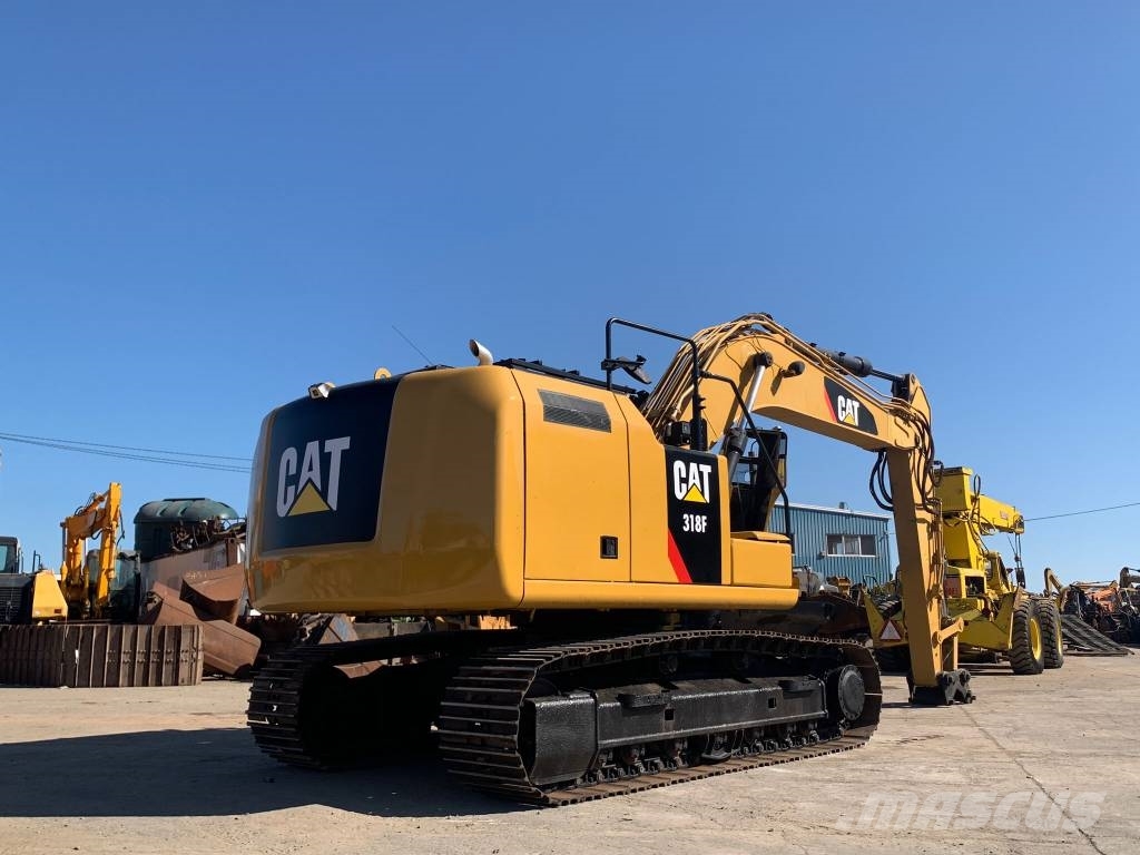 CAT 318F Rupsgraafmachines