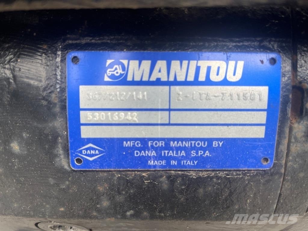 Manitou MRT2145-53016942-Dana Spicer 367/212/141-Axle/As Осі
