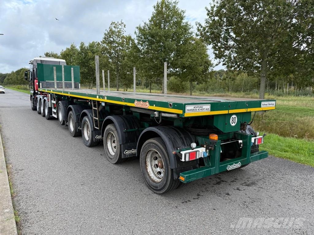 Nooteboom 0VB-90-05V Extendable Ballast Trailer Vlakke laadvloeren