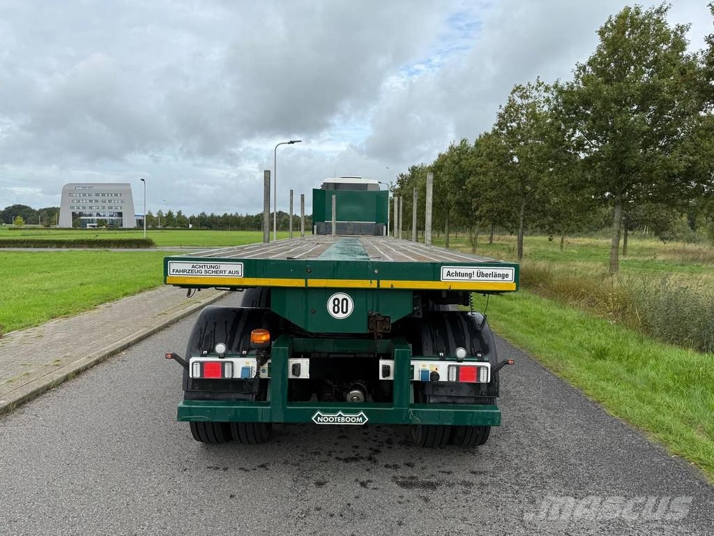 Nooteboom 0VB-90-05V Extendable Ballast Trailer Vlakke laadvloeren
