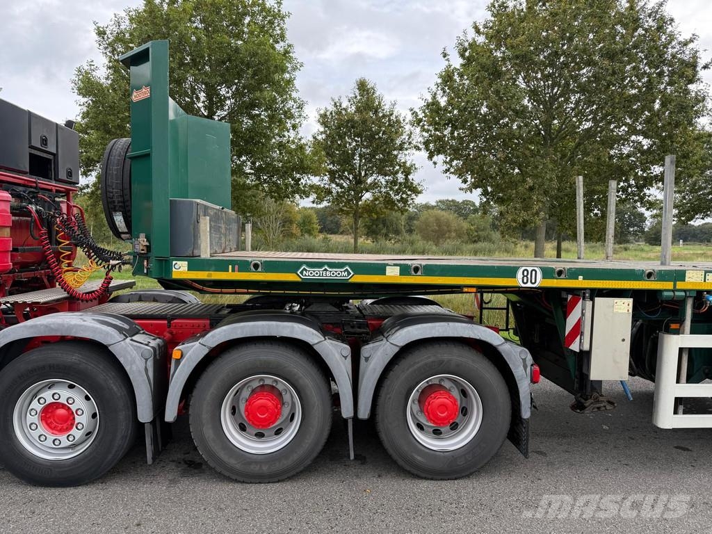 Nooteboom 0VB-90-05V Extendable Ballast Trailer Vlakke laadvloeren