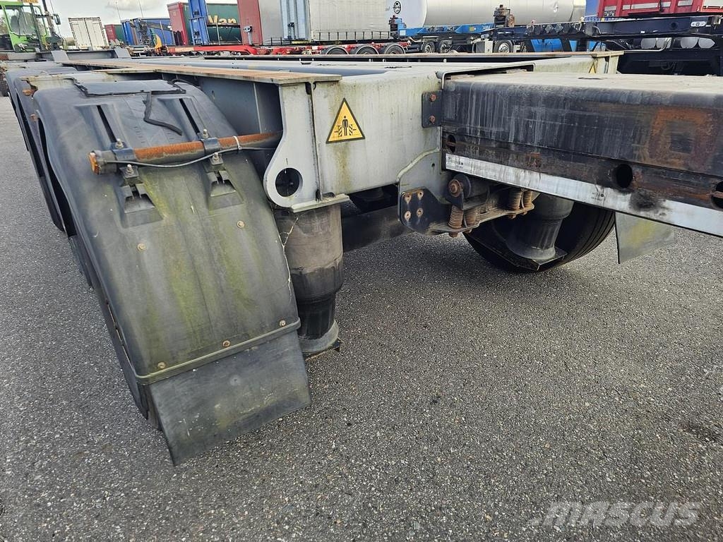 Kögel Port 45 simplex/ extendible/ saf disc Konteinerveo poolhaagised