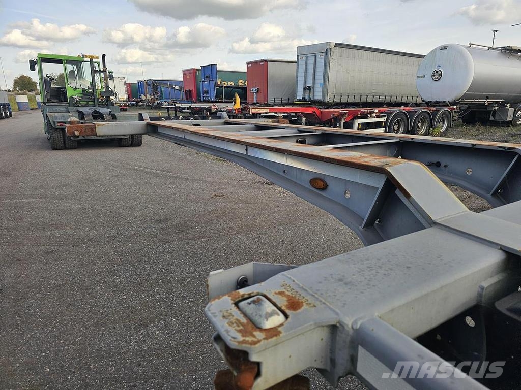 Kögel Port 45 simplex/ extendible/ saf disc Konteinerveo poolhaagised