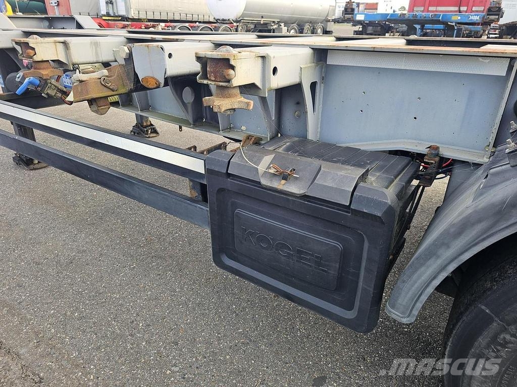 Kögel Port 45 simplex/ extendible/ saf disc Konteinerveo poolhaagised