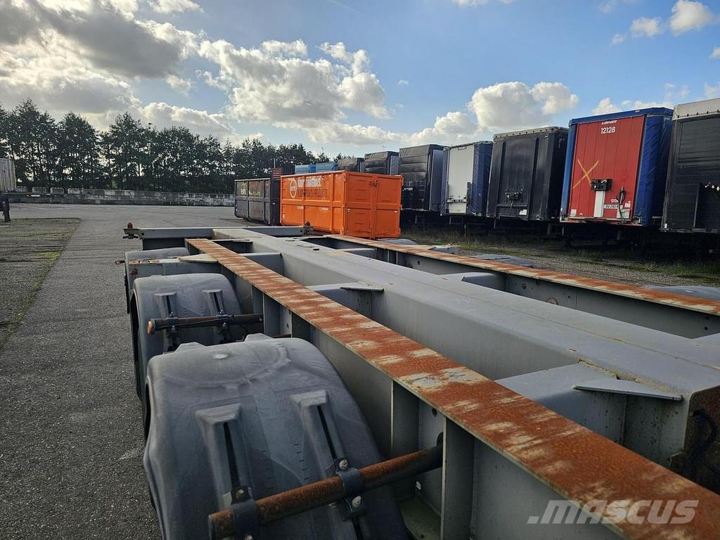Kögel Port 45 simplex/ extendible/ saf disc Konteinerveo poolhaagised