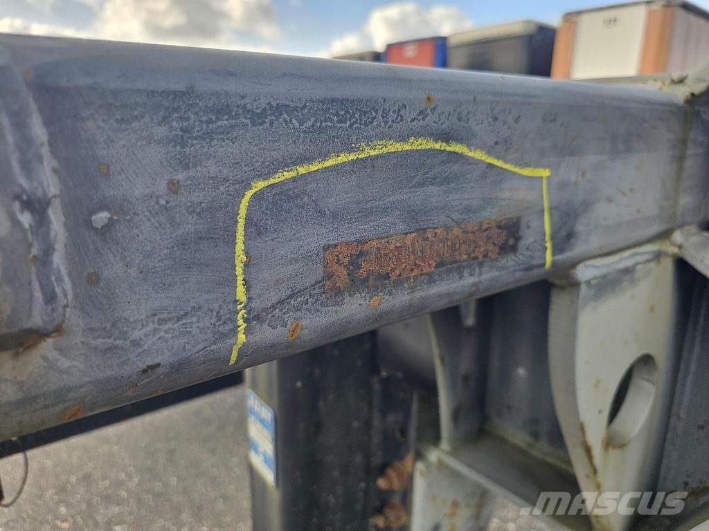Kögel Port 45 simplex/ extendible/ saf disc Konteinerveo poolhaagised