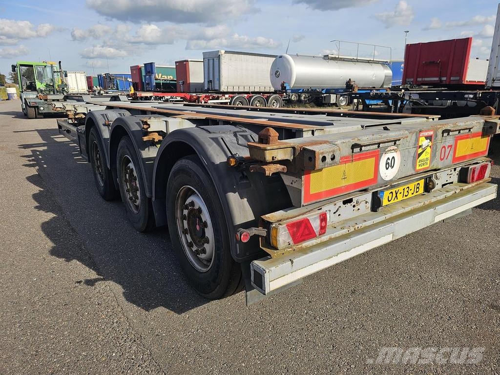 Kögel Port 45 simplex/ extendible/ saf disc Konteinerveo poolhaagised