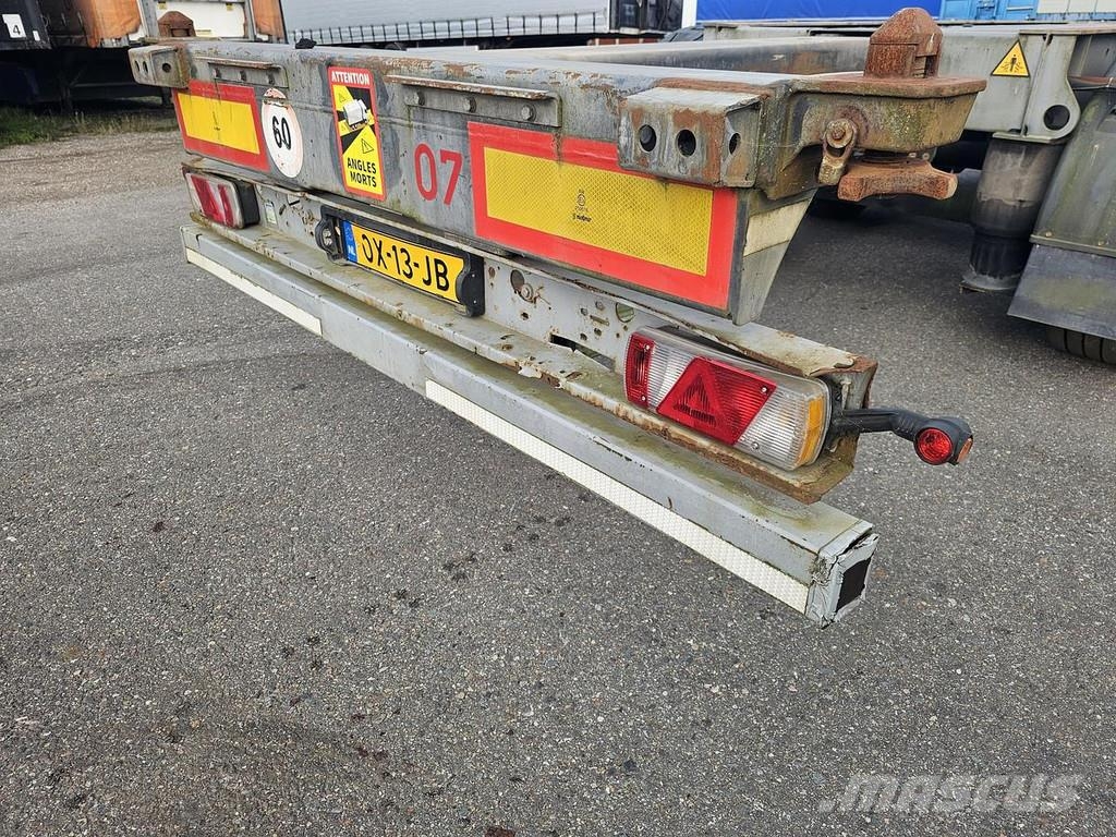 Kögel Port 45 simplex/ extendible/ saf disc Konteinerveo poolhaagised