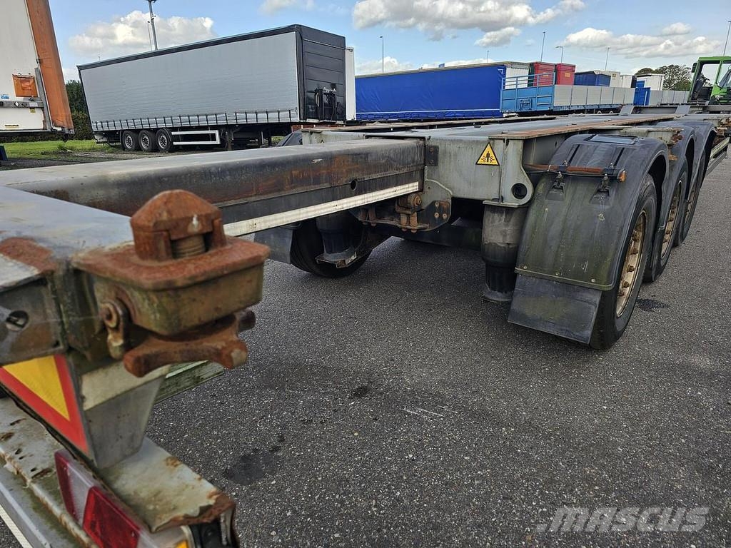 Kögel Port 45 simplex/ extendible/ saf disc Konteinerveo poolhaagised