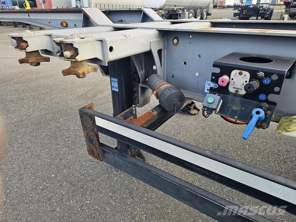 Kögel Port 45 simplex/ extendible/ saf disc Konteinerveo poolhaagised