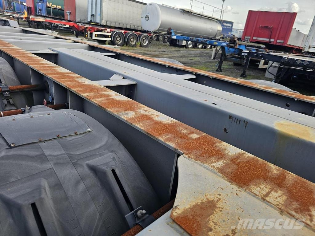 Kögel Port 45 simplex/ extendible/ saf disc Konteinerveo poolhaagised