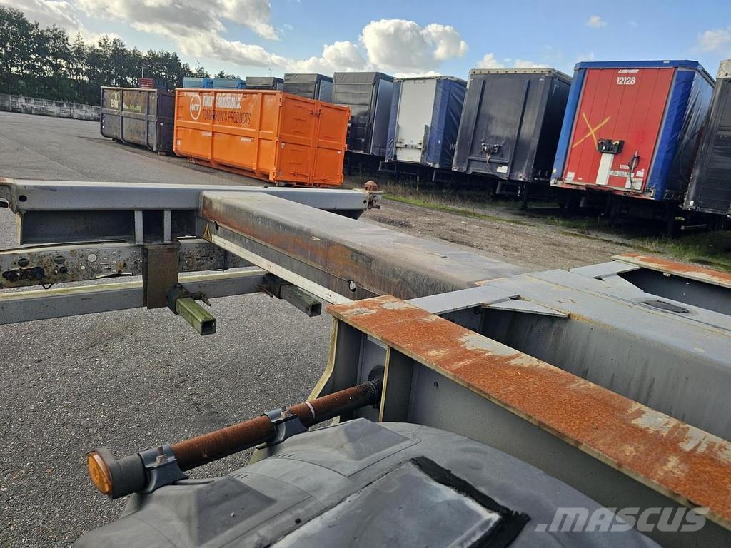 Kögel Port 45 simplex/ extendible/ saf disc Konteinerveo poolhaagised