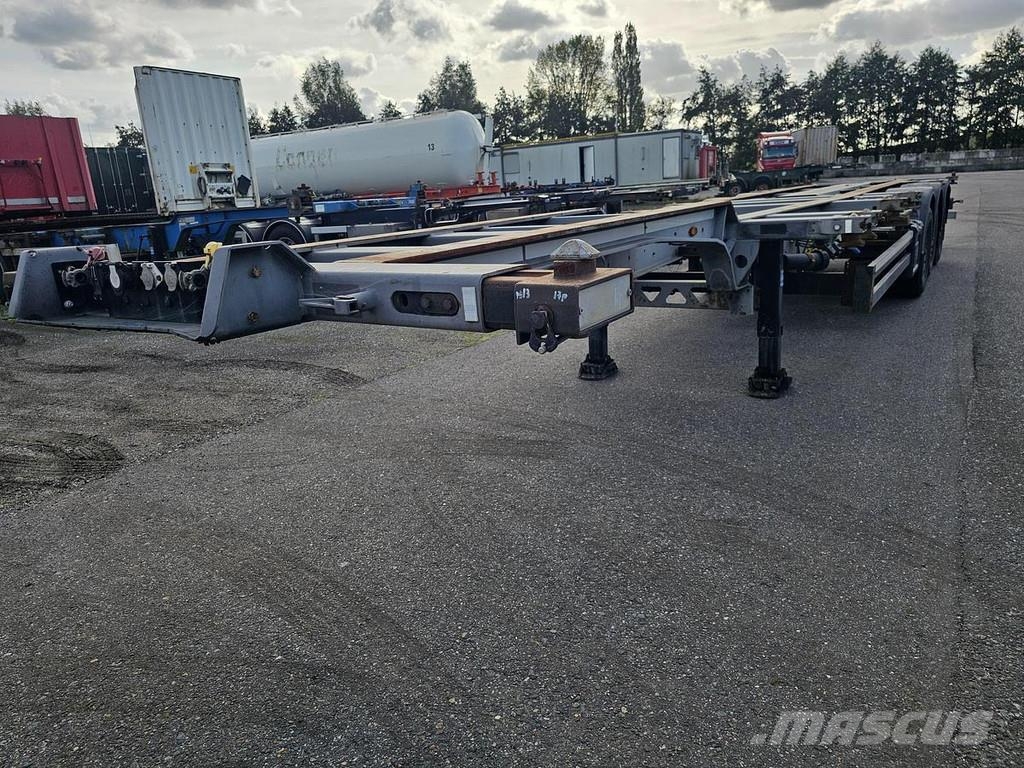 Kögel Port 45 simplex/ extendible/ saf disc Konteinerveo poolhaagised
