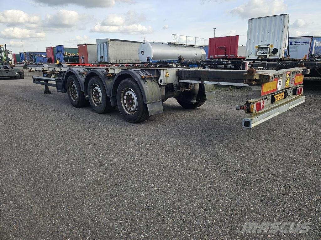 Kögel Port 45 simplex/ extendible/ saf disc Konteinerveo poolhaagised
