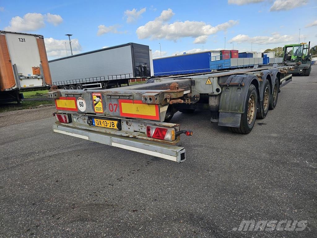 Kögel Port 45 simplex/ extendible/ saf disc Konteinerveo poolhaagised