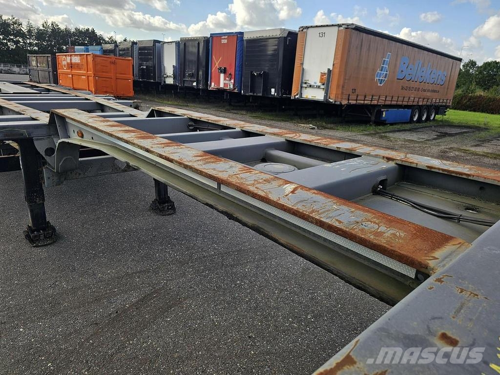 Kögel Port 45 simplex/ extendible/ saf disc Konteinerveo poolhaagised