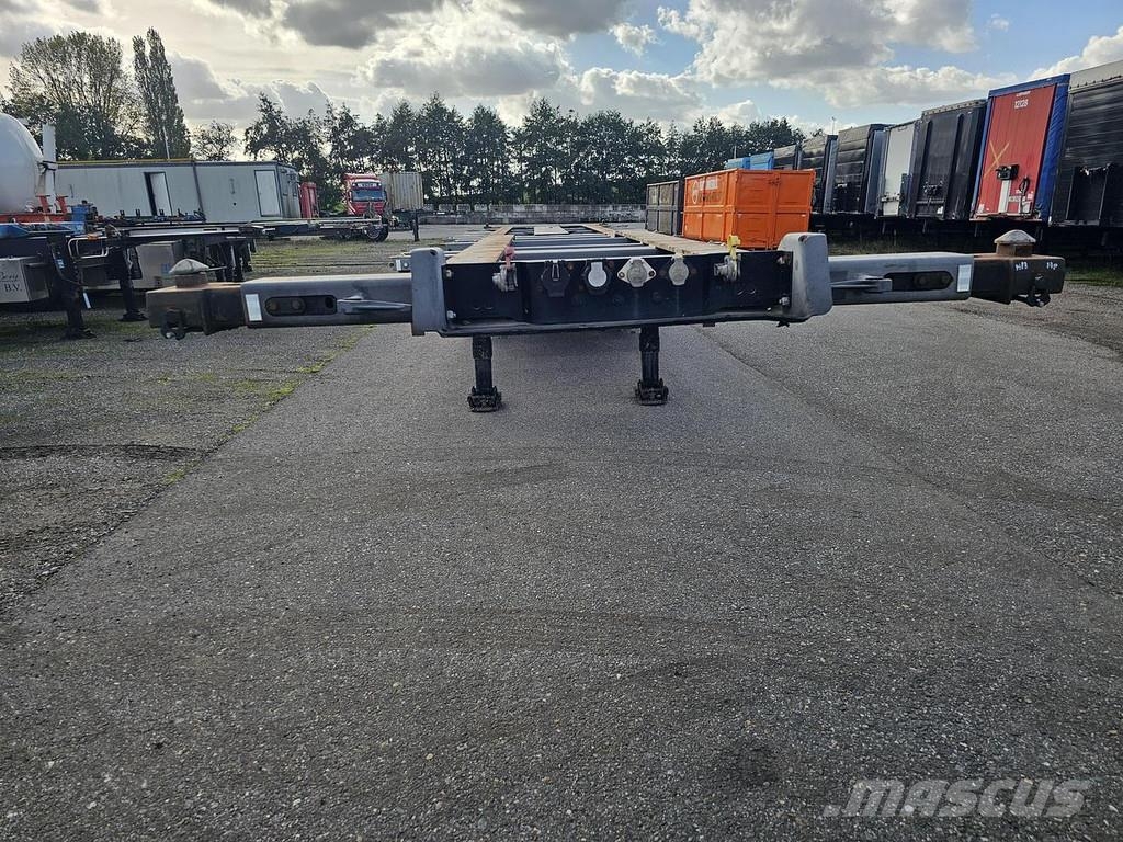 Kögel Port 45 simplex/ extendible/ saf disc Konteinerveo poolhaagised