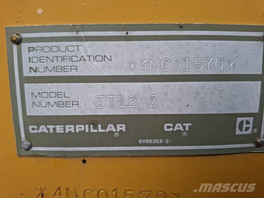 CAT IT 12 Φορτωτές με λάστιχα (Τροχοφόροι)