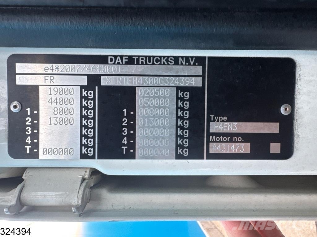 DAF XF 480 EURO 6, ACC Vilcēji