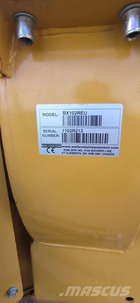 Wallenstein Takkenversnipperaar, model BX102REU Utiliteitsmachines