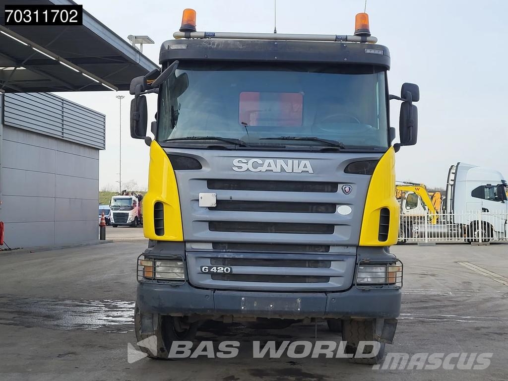 Scania G420 G 8X6 8x6 18m3 KH Kipper Steel suspension Big Camion benne