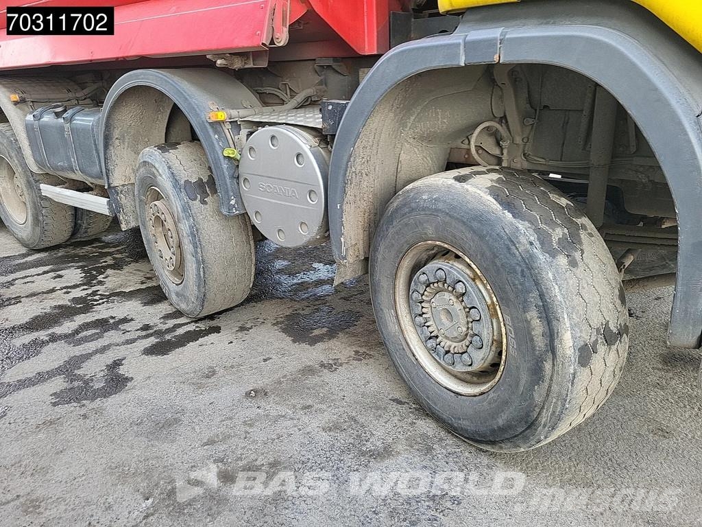 Scania G420 G 8X6 8x6 18m3 KH Kipper Steel suspension Big Camion benne