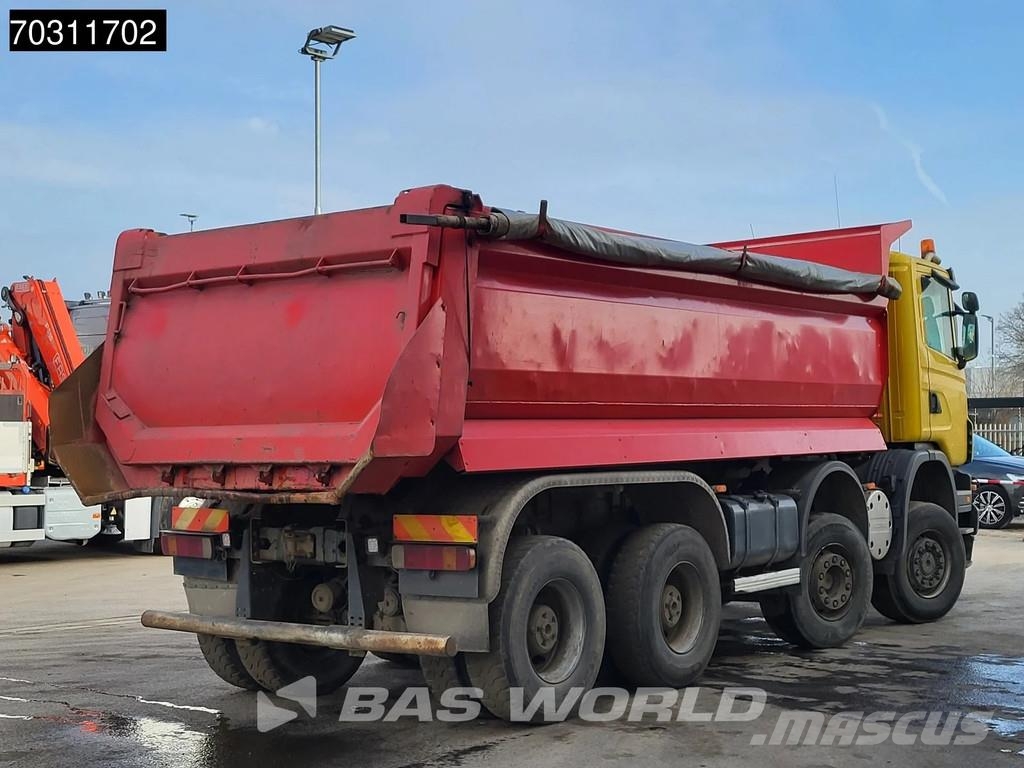 Scania G420 G 8X6 8x6 18m3 KH Kipper Steel suspension Big Camion benne