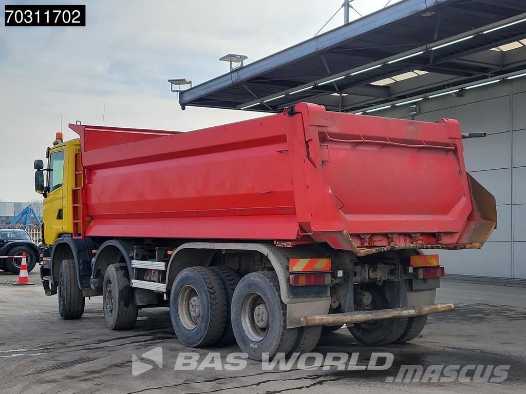 Scania G420 G 8X6 8x6 18m3 KH Kipper Steel suspension Big Tipper trucks