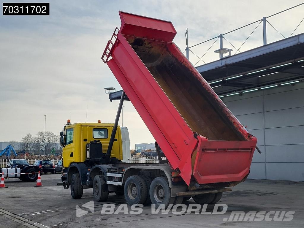 Scania G420 G 8X6 8x6 18m3 KH Kipper Steel suspension Big Tipper trucks