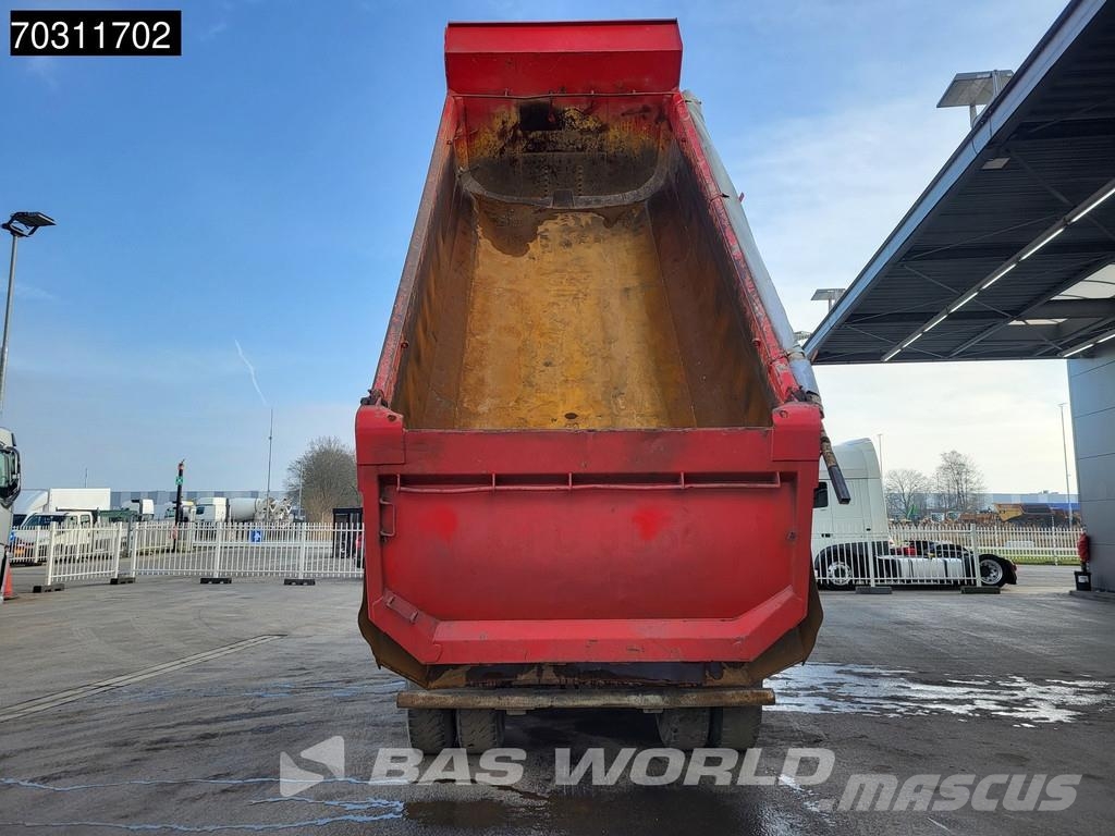 Scania G420 G 8X6 8x6 18m3 KH Kipper Steel suspension Big Tipper trucks