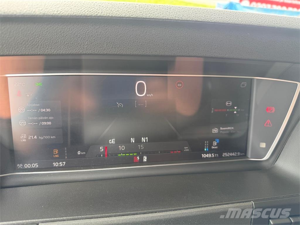 Volvo FM460 LNG 6x2 Camiones con chasís y cabina