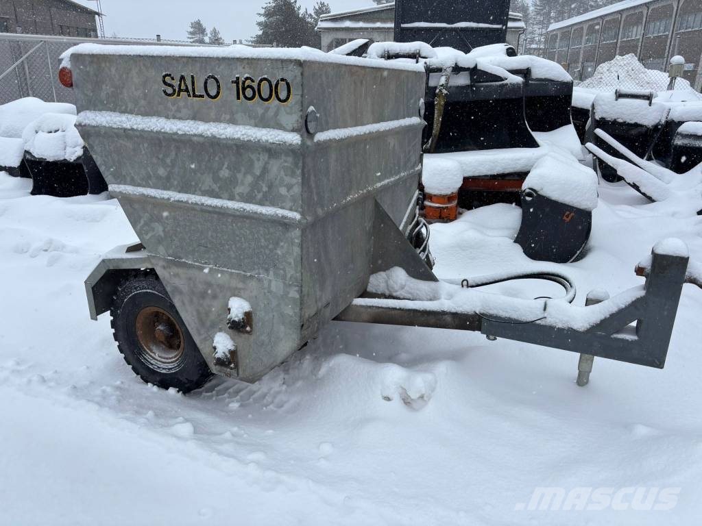 Salo 1600 HINATTAVA HIEKOITIN Užitkové stroje