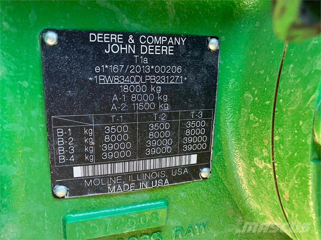 John Deere 8R 340 Traktoren
