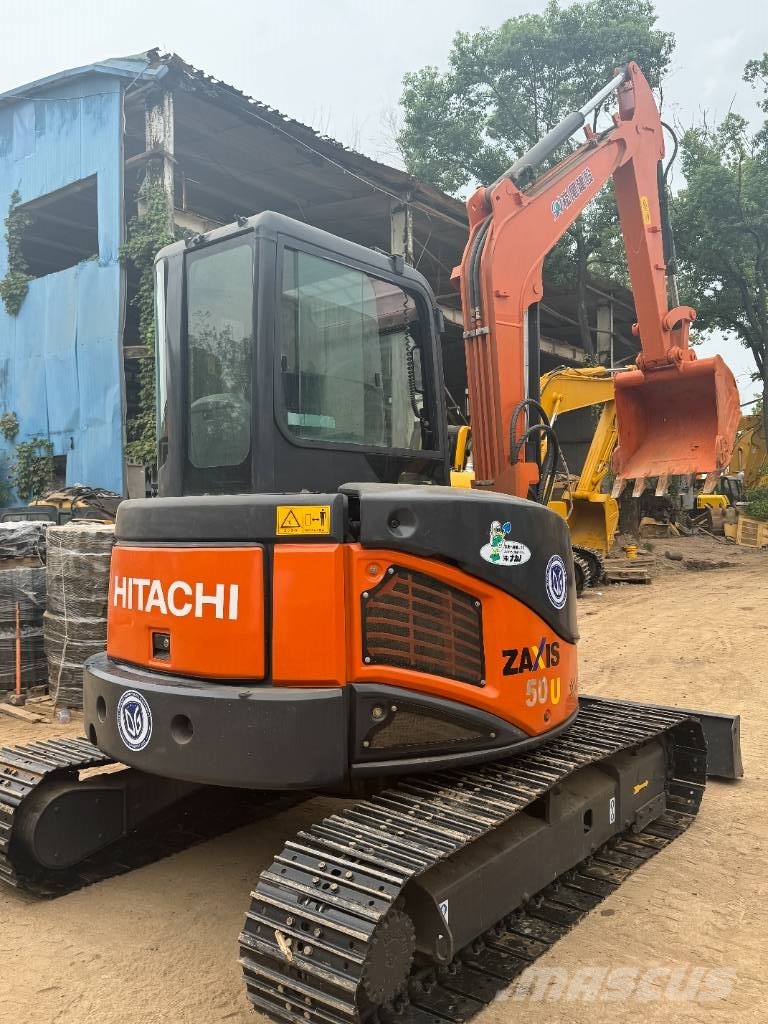 Hitachi ZX 50 U حفارات صغيرة أقل من 7 طن (حفارات صغيرة)