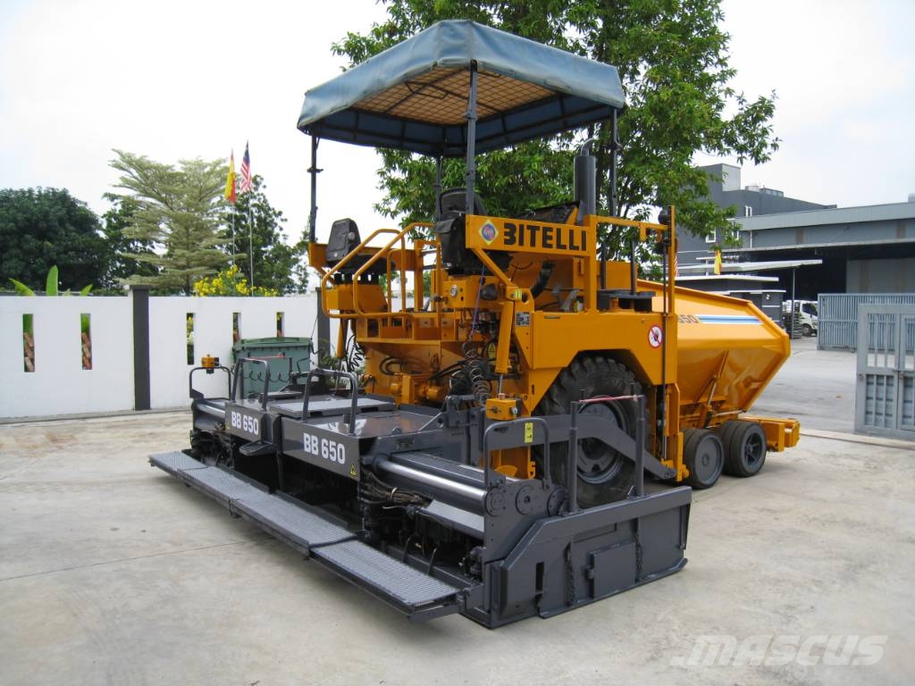 Bitelli BB 650 Asfalto klotuvai