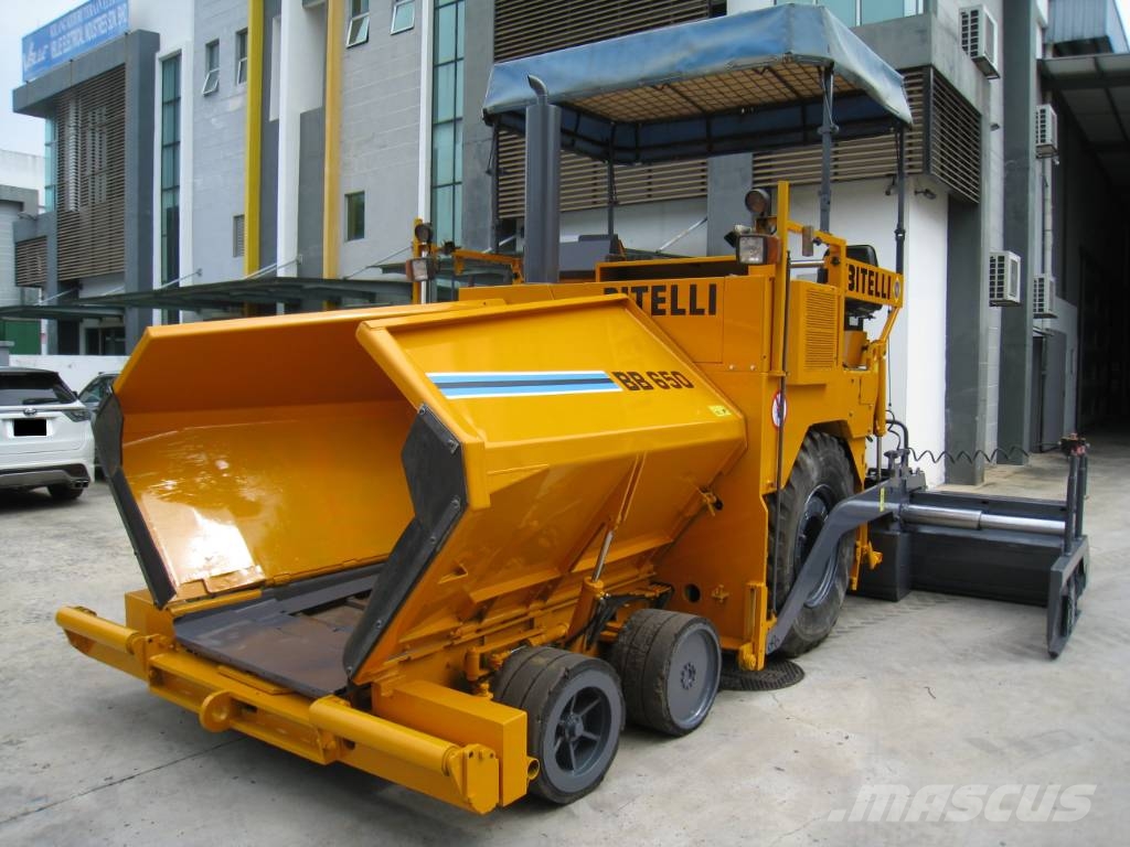 Bitelli BB 650 Asfalto klotuvai