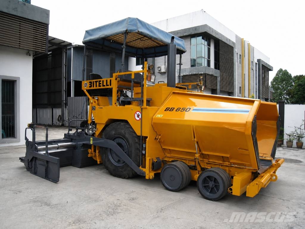 Bitelli BB 650 Asfalto klotuvai