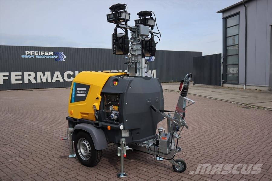 Atlas Copco Hilight H6+ Valid inspection, Max Boom Height 8m, أبراج خفيفة
