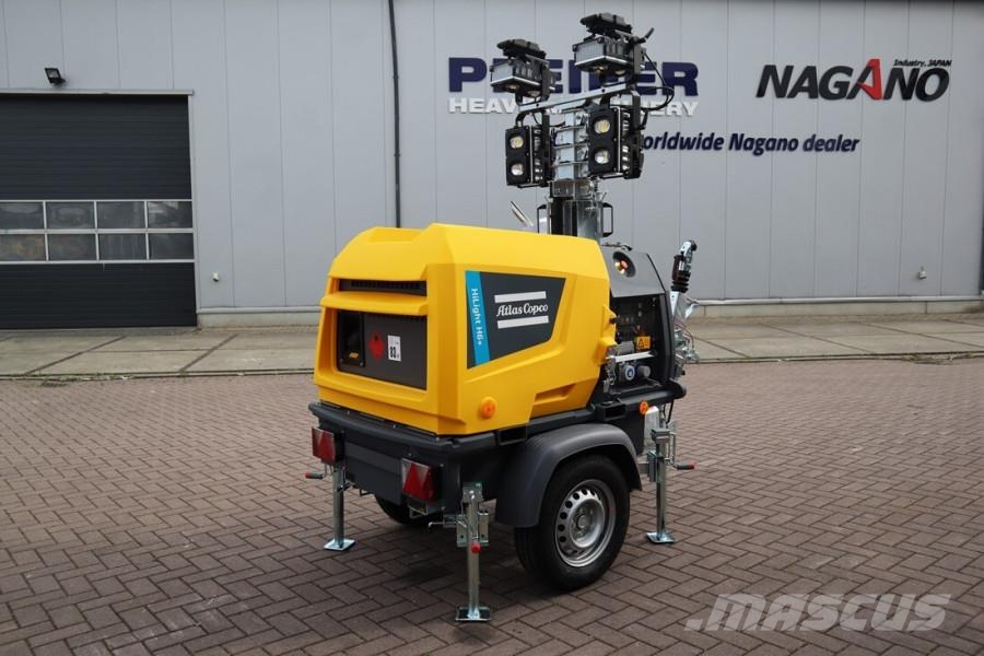 Atlas Copco Hilight H6+ Valid inspection, Max Boom Height 8m, أبراج خفيفة