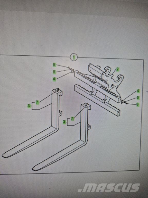Mecalac Connect palletbord Vorken